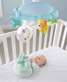 Музыкальный мобиль-проектор Чудесная планета Fisher-Price Precious Planet изображение 2