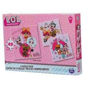Набор из трех пазлов ЛОЛ Сюрприз! LOL Surprise! изображение 1