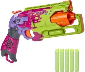 Бластер Нерф Зомби Страйк Хаммершот зеленый NERF Zombie Strike Hammershot  изображение 