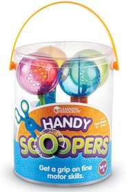Ножницы-ложки 4 шт Learning Resources Handy Scoopers LER 4963 изображение 3