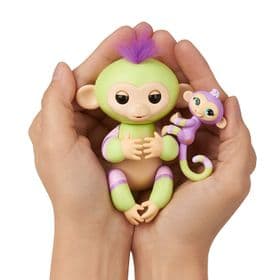 WowWee Fingerlings - Baby Monkey & Mini BFFs - Jess & Eden