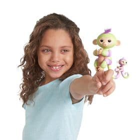 Интерактивная фигурка Fingerlings Обезьянка Джесс с Эден фото 1