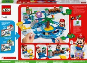 Конструктор Лего Дополнительный набор Пляжное веселье огромного ежа Lego Super Mario (536 дет) изображение 2
