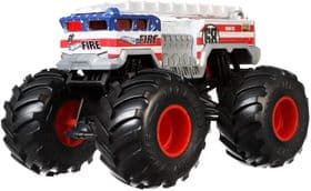 Джип-внедорожник Пожарная машина Хот Вилс Hot Wheels Monster Trucks изображение 2
