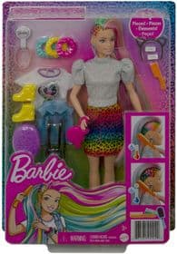 Игровой набор Барби Радужный леопард Barbie Leopard Rainbow Hair Doll  изображение 5