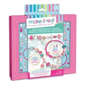 Набор для создания браслетов Розовое сияние Make it Real изображение 