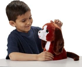 Интерактивная собачка щенок Счастливый рыжик FurReal Howlin’ Howie Interactive Plush E4649 изображение 6