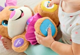 Интерактивная игрушка Сестричка Умного щенка Фишер Прайс Fisher-Price Laugh & Learn Smart Stages Sis изображение 6