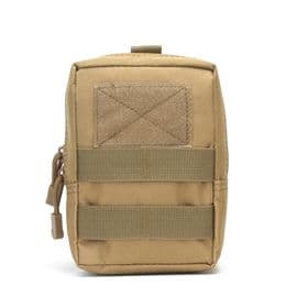 Тактическая военная сумка подсумка система Molle хаки 15*10*7см Тактична військова сумка підсумка