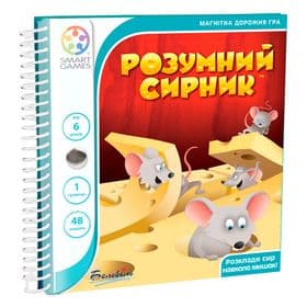 Настольная магнитная игра Сырные лазейки Розумний сирник  изображение 