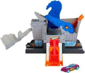 Трек Атака ти-рекса Hot Wheels City Nemesis Attack Set GBF92 изображение 5