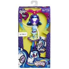 My Little Pony Equestria Girls DJ PON-3 Doll (Neon Rainbow Rocks)