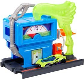 Трек Заправочная станция Хот Вилс Hot Wheels Downtown Toxic Fuel Stop изображение 1