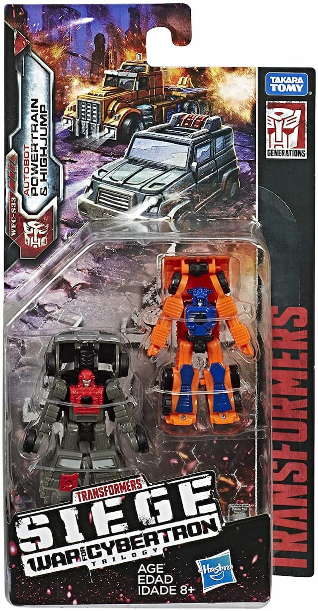 Набор машинок-трансформеров Микромастер Transformers Toys Generations War for Cybertron изображение 1