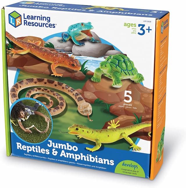 Игровой набор больших фигурок Рептилии Learning Resources Reptiles изображение 2