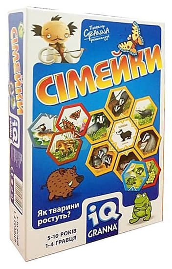 Настольная игра IQ Семейки (укр.версия)  изображение 