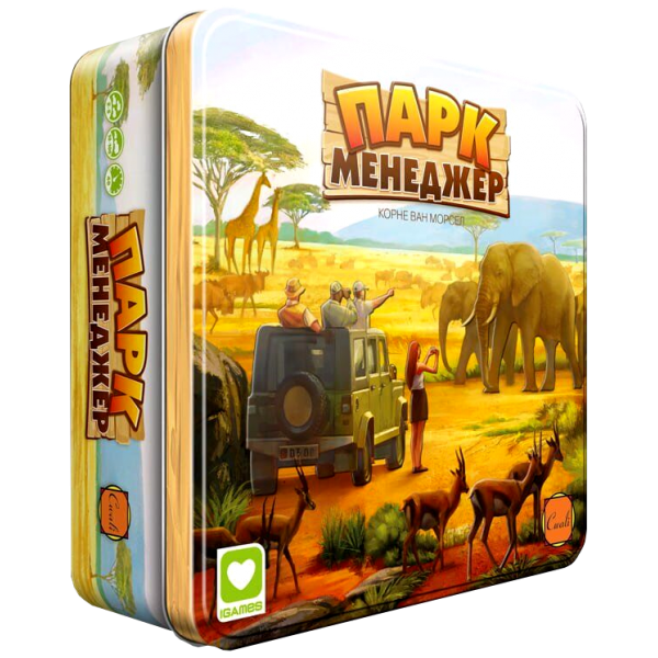 Настольная игра Парк Менеджер Habitats изображение 