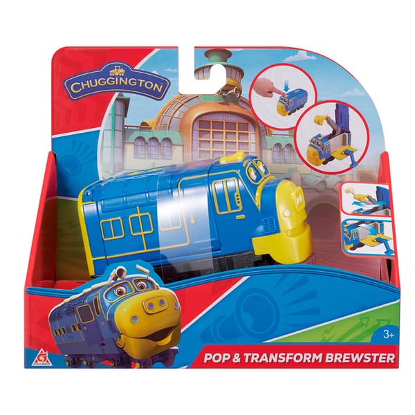 Паровозик Брюстер серии Играй и трансформируй CHUGGINGTON изображение 5