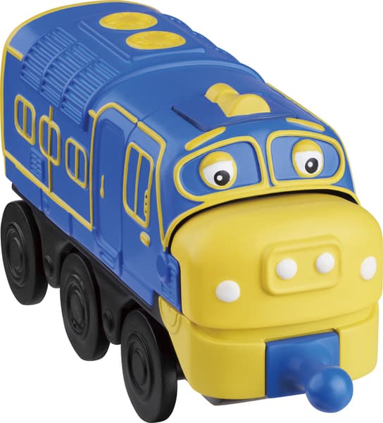 Паровозик Брюстер с механической функцией и пазлом Чаггингтон Chuggington изображение 