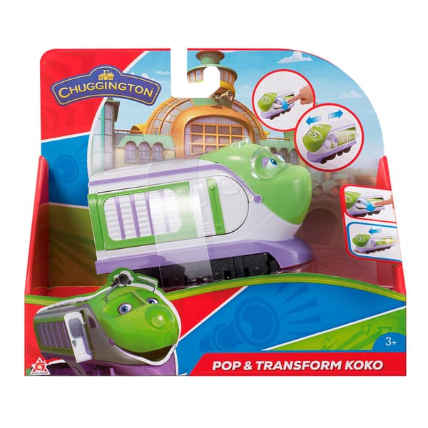 Паровозик Коко серии Играй и трансформируй CHUGGINGTON изображение 4