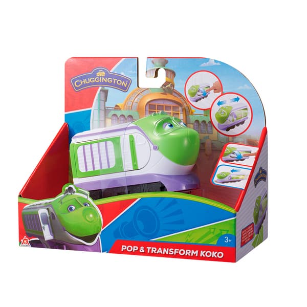 Паровозик Коко серии Играй и трансформируй CHUGGINGTON изображение 5