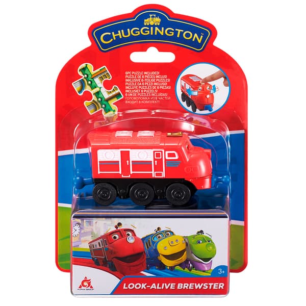 Паровозик Вилсон с механической функцией и пазлом Chuggington изображение 2