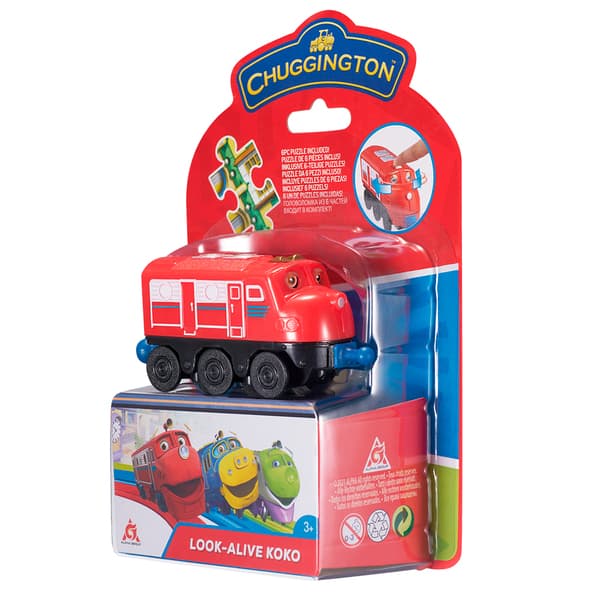 Паровозик Вилсон с механической функцией и пазлом Chuggington изображение 3