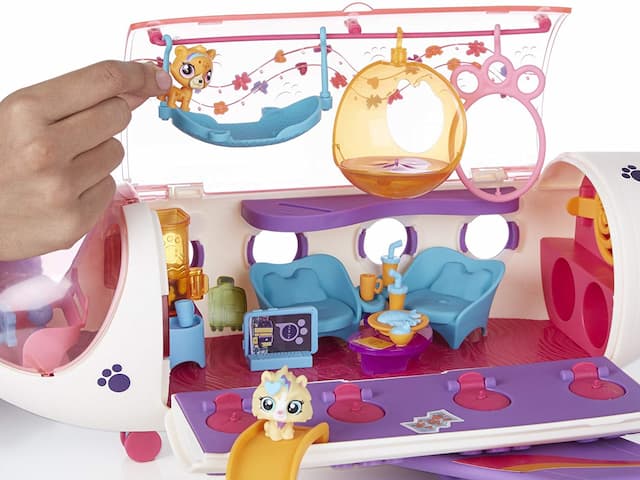 Игровой набор Самолет для зверюшек Littlest Pet Shop Pet Jet B1242 изображение 2