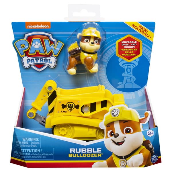 Игровой набор Щенячий Патруль Крепыш на базовом автомобиле Paw Patrol изображение 