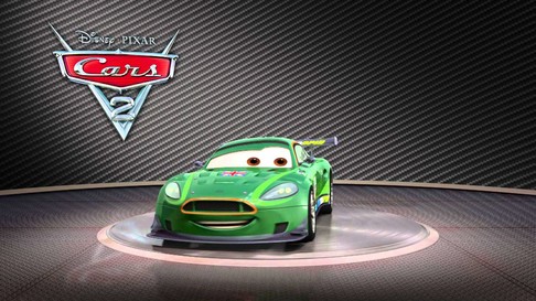 Машинка Найджел Джирсли "Тачки" Pixar Cars 2 CDP36
