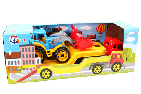 Іграшка Автовоз з трактором ТехноК