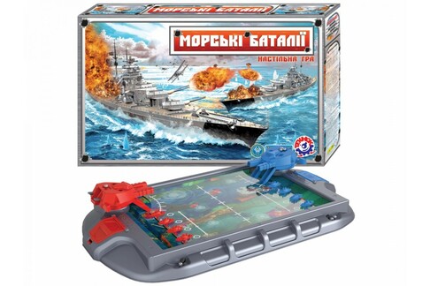 Настільна гра "Морські баталії ТехноК"