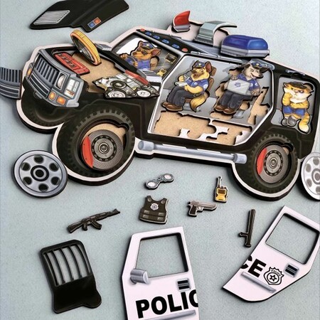 Сортер-головоломка "Поліція" зображення 2