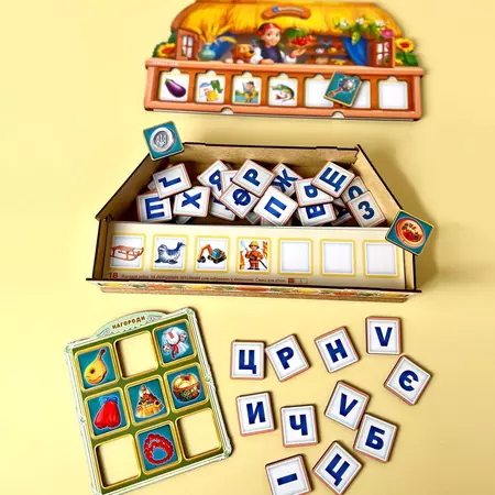Дитяча розвиваюча гра "Ребус" зображення