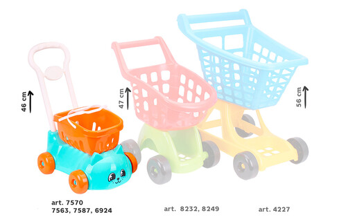 Іграшка дитяча Візок для супермаркету ТехноК фото 2