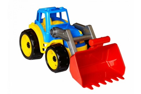 Маленький веселий трактор Іграшка ТехноК фото 2