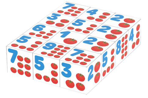 Іграшка кубики Арифметика ТехноК фото 2