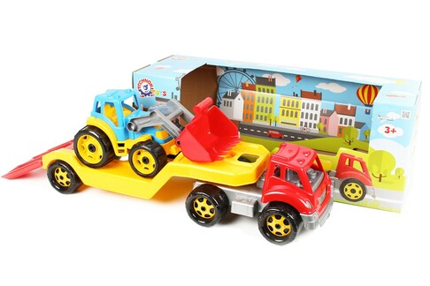 Іграшка Автовоз з трактором ТехноК фото 2