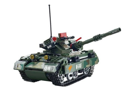 Конструктор "Бойовий танк" на дистанційному керуванні зображення 1