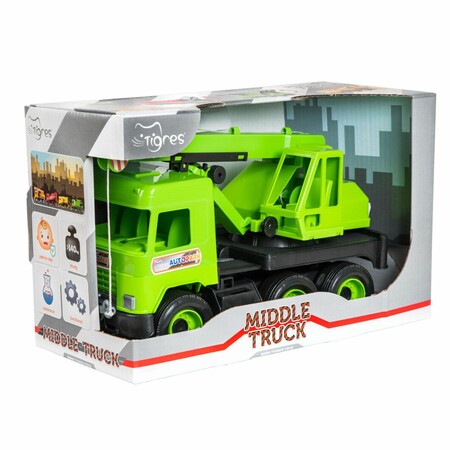 "Multi truck" кран (зелений) Tigres 39483