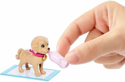 Barbie Doll and Accessories Pup Adoption HKD86 зображення
