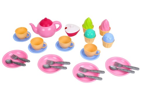 Іграшка дитяча кухня з набором посуду ТехноК фото 6