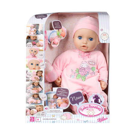 Фото3 Интерактивная кукла BABY ANNABELL - МОЯ МАЛЕНЬКАЯ ПРИНЦЕССА (43 см, с аксессуарами, озвучена) Каталог