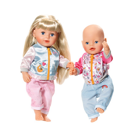 Фото3 Набор одежды для куклы BABY BORN - СПОРТИВНИЙ КЭЖУАЛ  (2 в ассорт.) Каталог