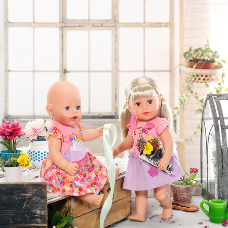 Фото8 Одежда для куклы BABY BORN - ПРАЗДНИЧНОЕ ПЛАТЬЕ (2 в ассорт.) Каталог