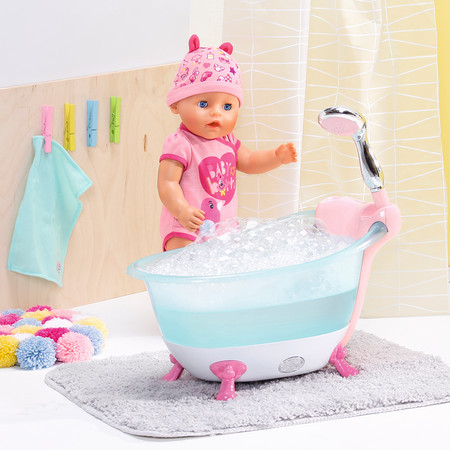 Фото6 Автоматическая ванночка для куклы BABY BORN - ВЕСЕЛОЕ КУПАНИЕ (свет, звук) Каталог