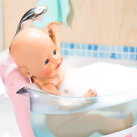 Фото8 Автоматическая ванночка для куклы BABY BORN - ВЕСЕЛОЕ КУПАНИЕ (свет, звук) Каталог