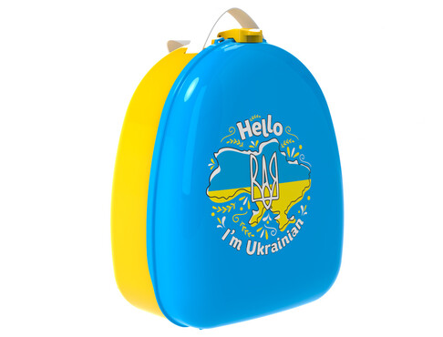 Іграшка синьо-жовтий Рюкзак ТехноК фото 1