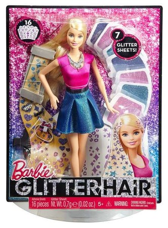 Блестящие волосы Барби игровой набор CLG18 - toyexpress.com.ua
