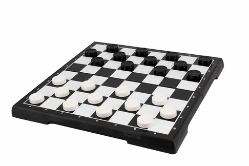 Набір настільних ігор шахи та шашки Технок зображення